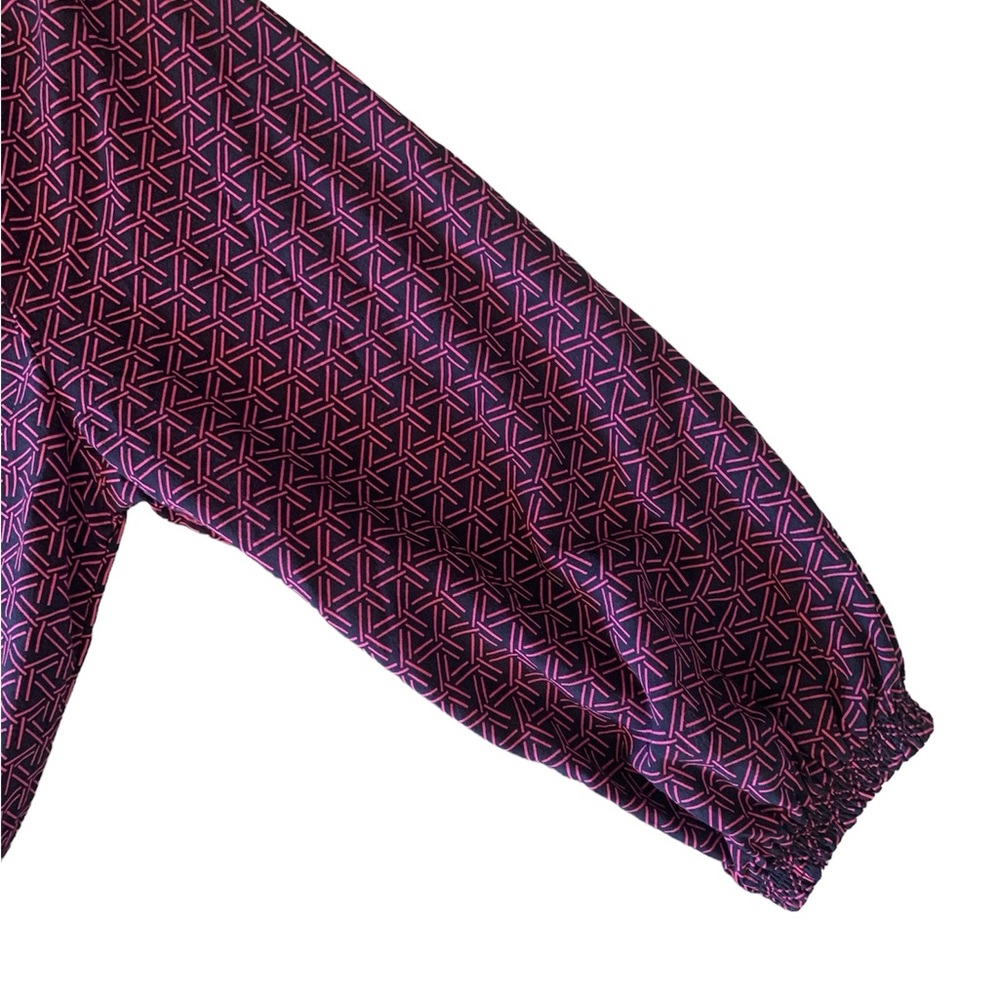 Banana Republic Factory Purple Printed Romper - Picture 5 of 11